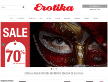 Tablet Screenshot of erotikashop.com.br